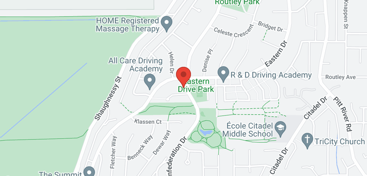 map of 1335 WESTERN DRIVE